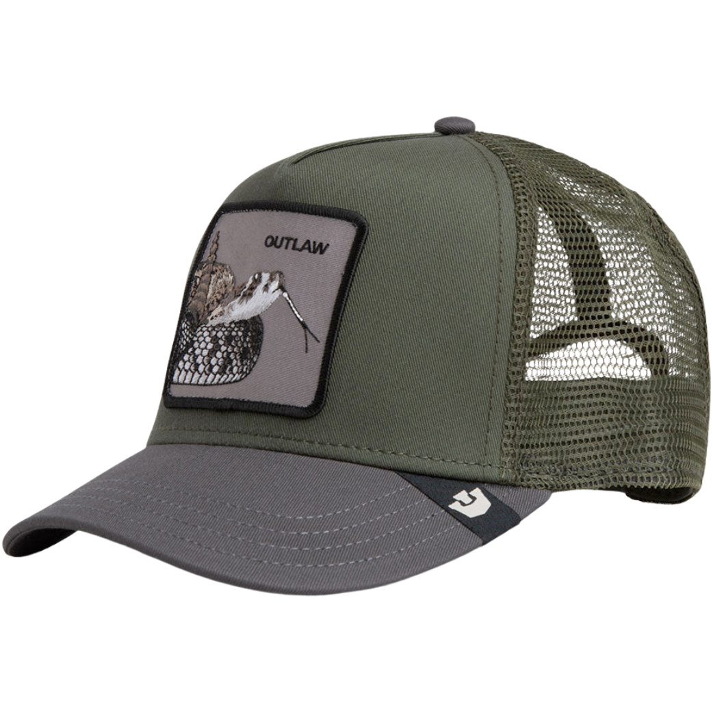 2026 Goorin Bros Outlaw Trucker 101-3007 - Olive